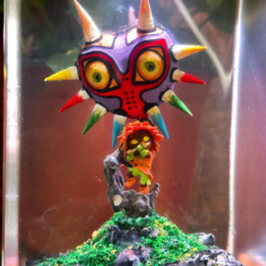 majora's mask epoxy lamp