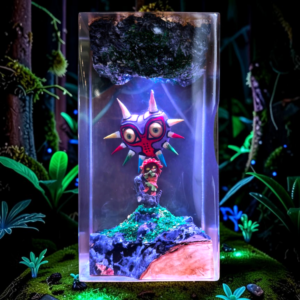 majora's mask lamp decor