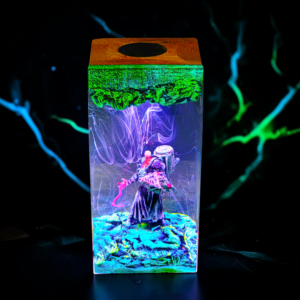 resident evil nemesis epoxy lamp