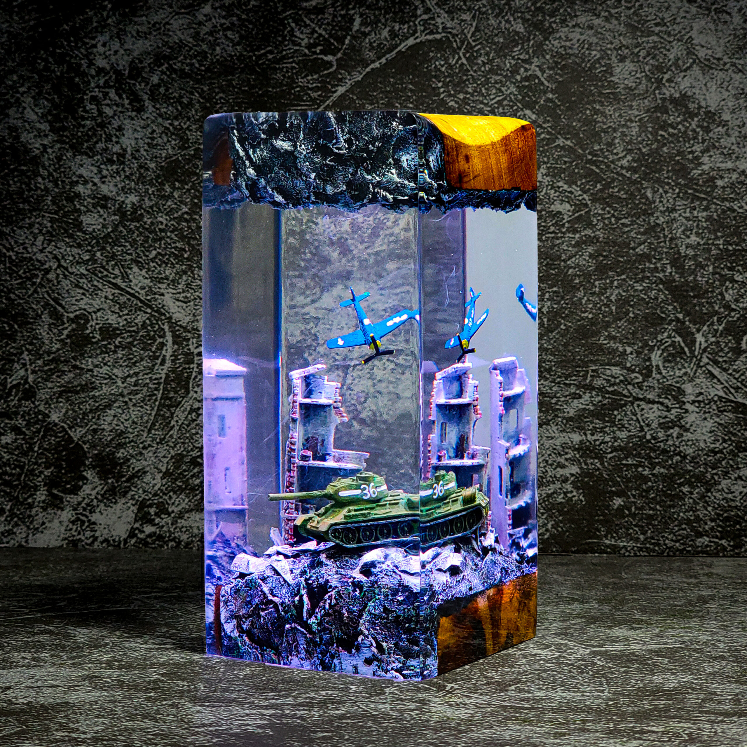 battlefield night light decor