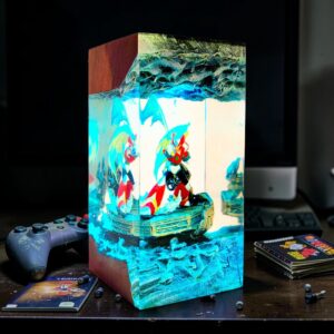 Mega Man Zero lamp decor