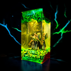 resident evil nemesis resin lamp decor