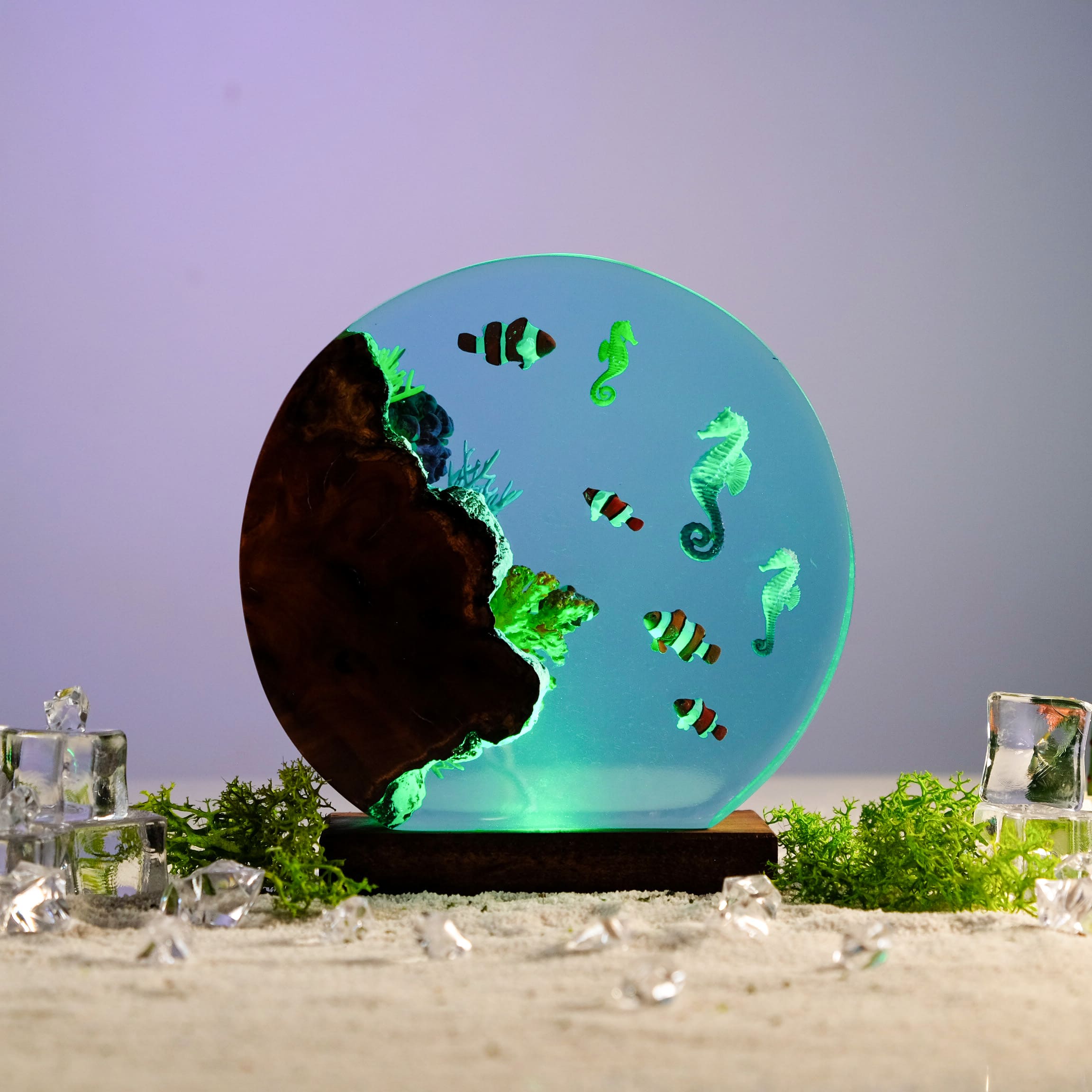 sea creatures table lamp