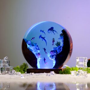 octopus desk lamp decor