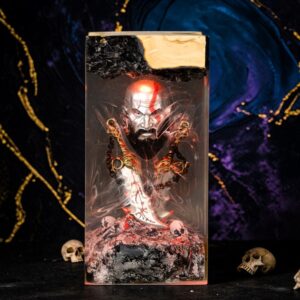 kratos resin lamp