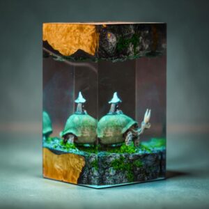 ranni elden ring resin table lamp