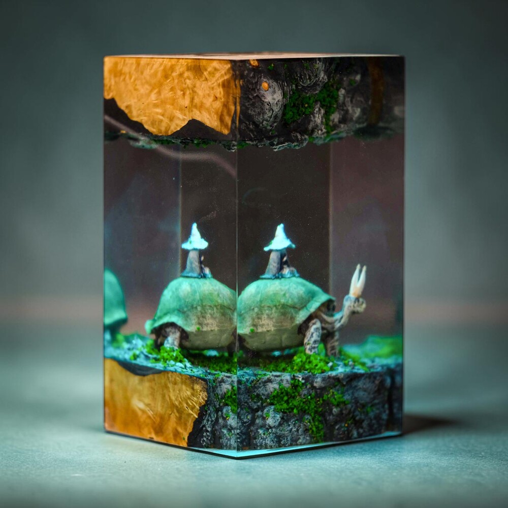 ranni elden ring resin table lamp