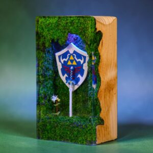 legend of zelda resin master sword lamp