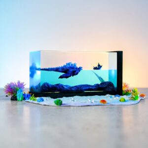 shin godzilla resin lamp decor