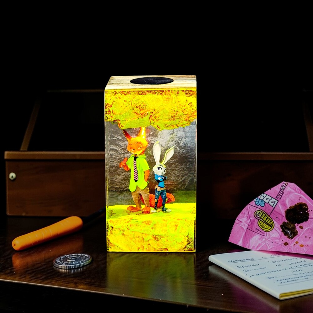 zootopia night light decor