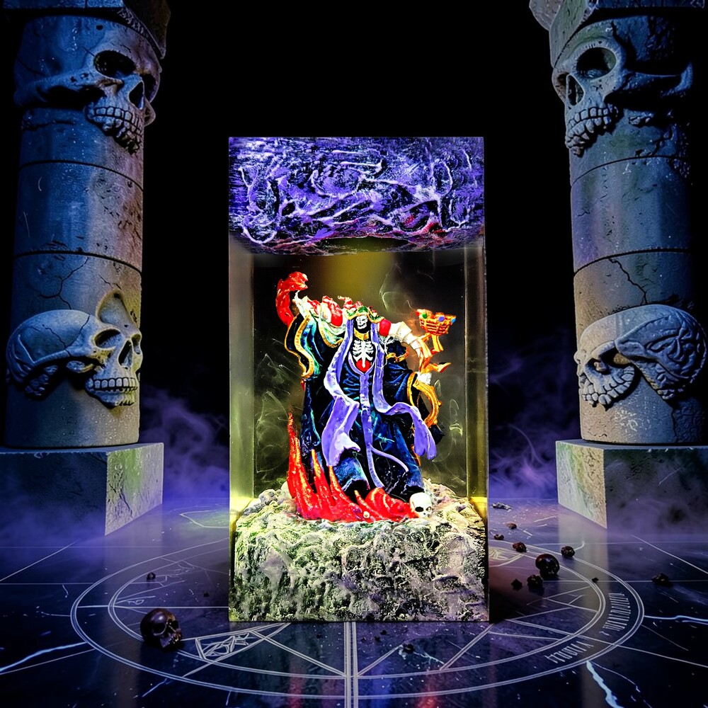 overlord ainz ooal gown lamp