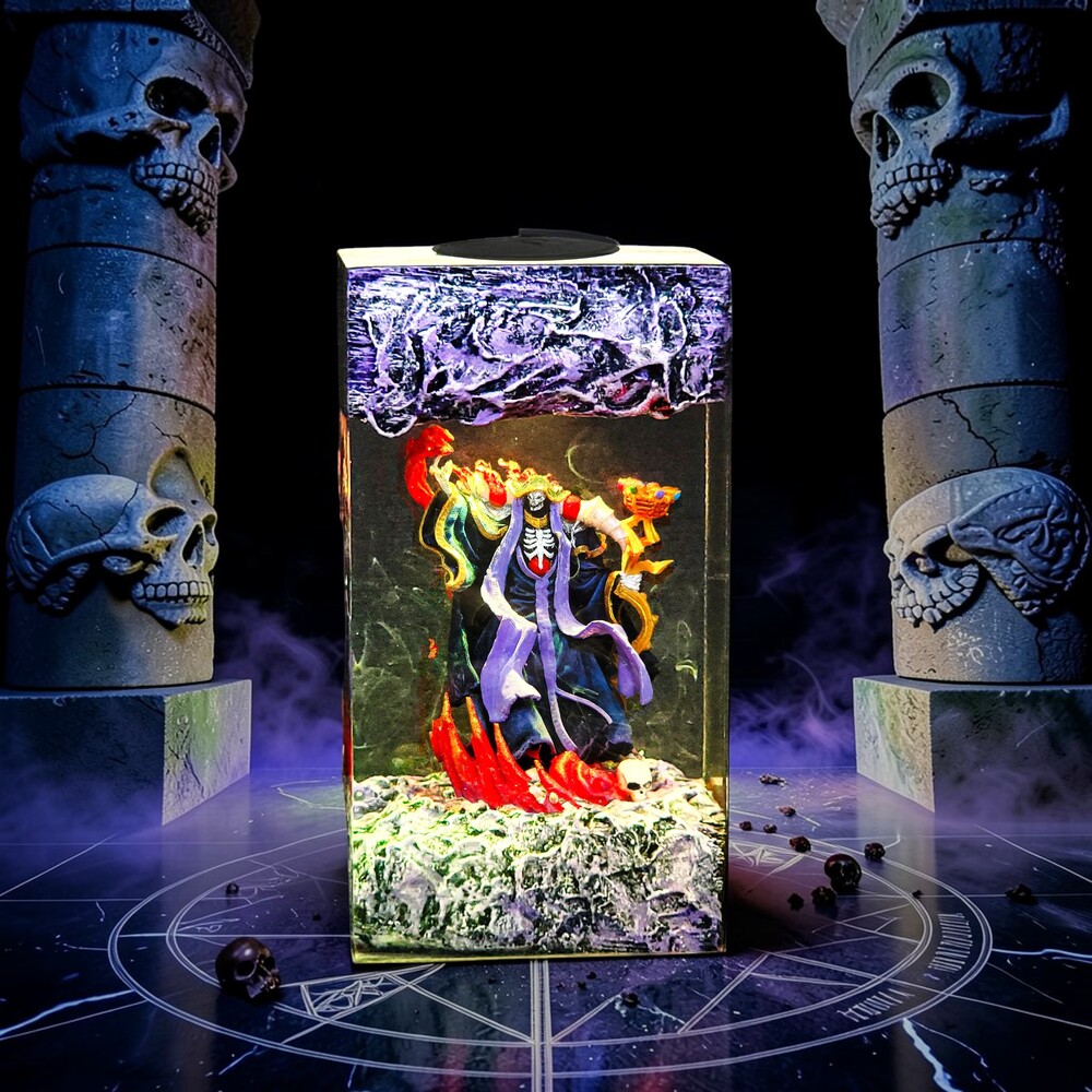 overlord ainz own goal table lamp
