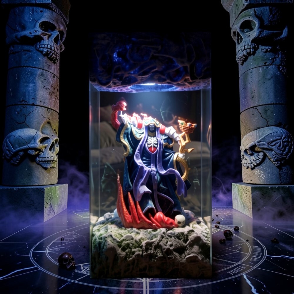 overlord ainz own goal night light