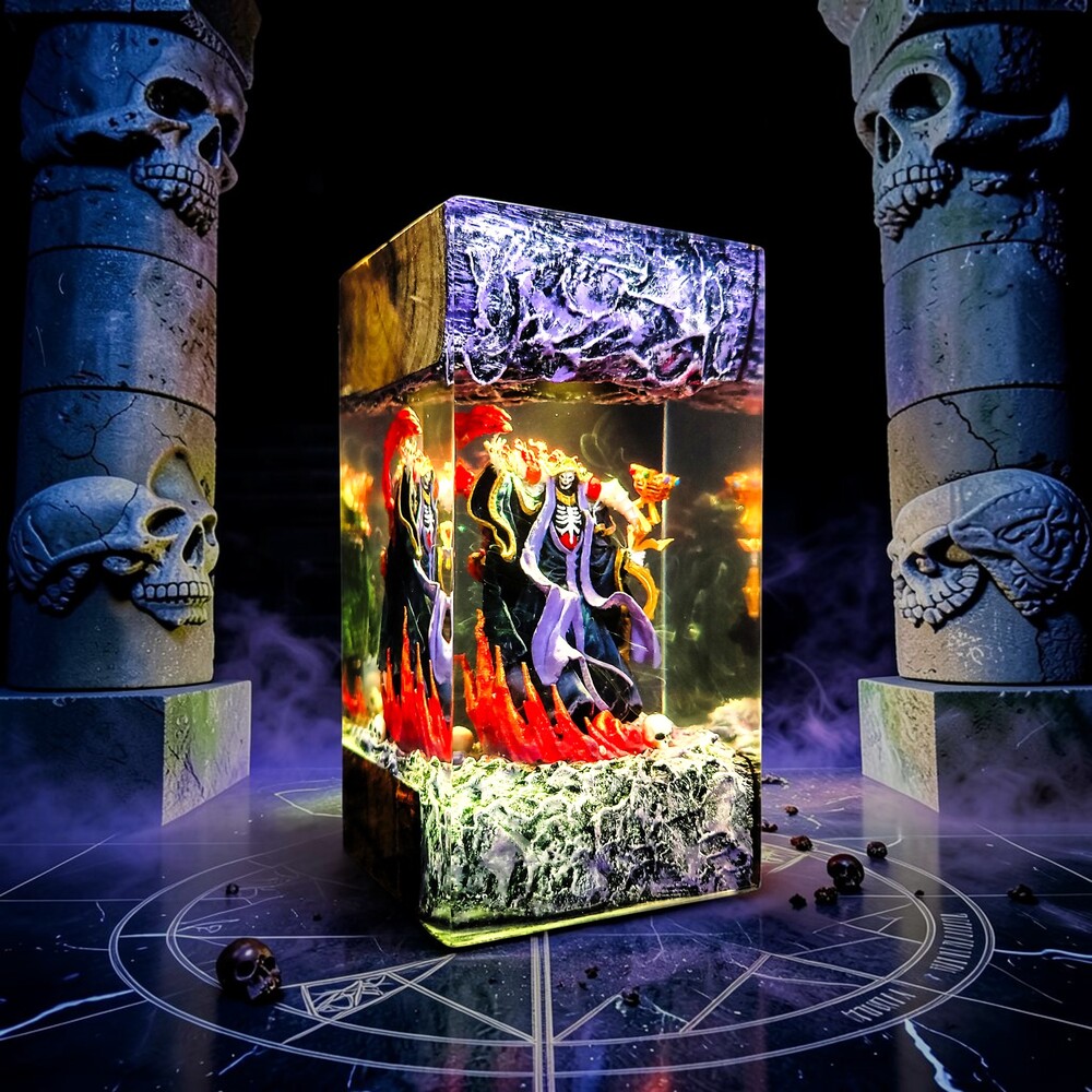 overlord ainz own goal resin lamp