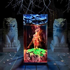 black myth wukong epoxy lamp