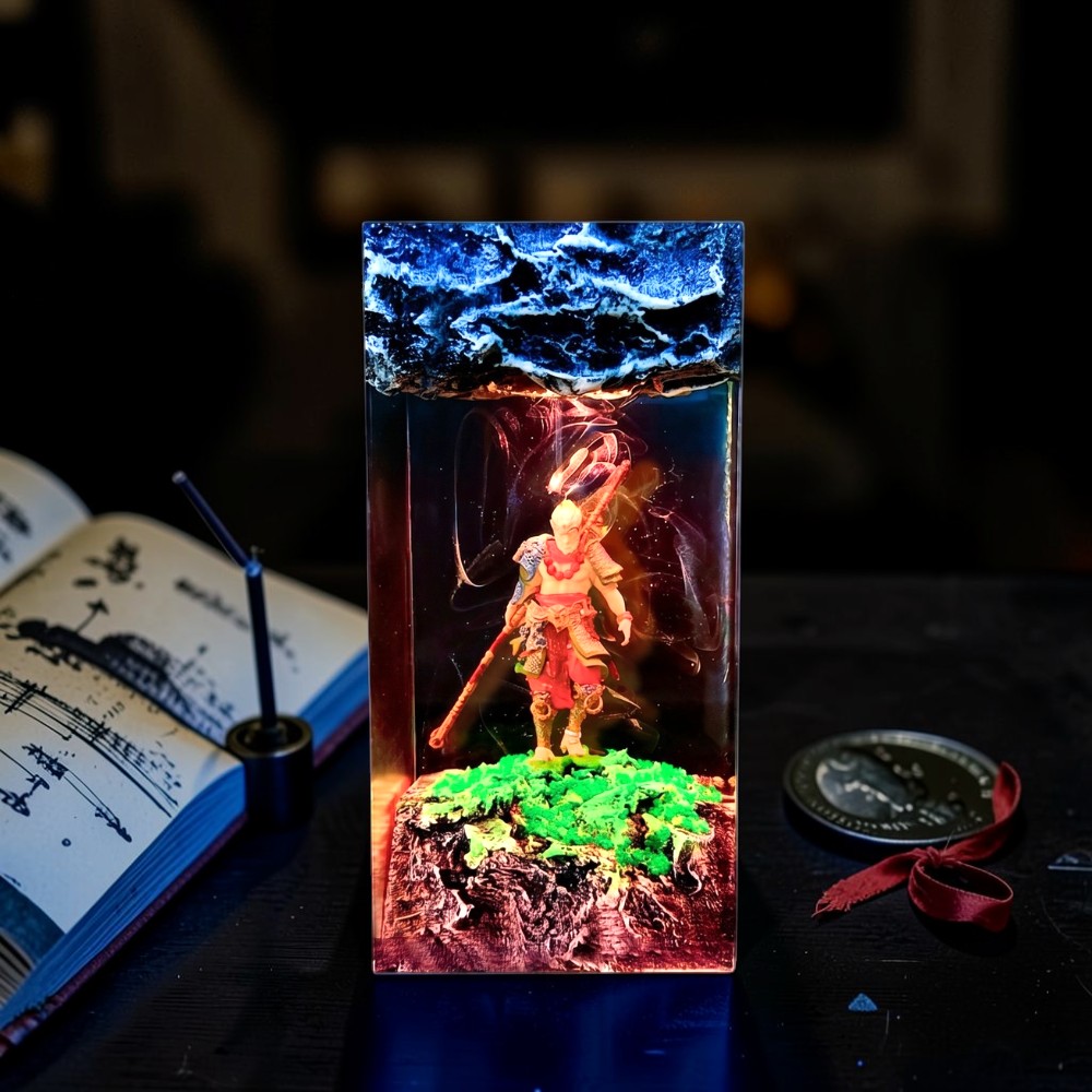 black myth wukong night light
