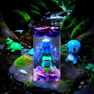 bulbasaur resin lamp