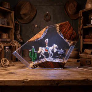 cowboy night light
