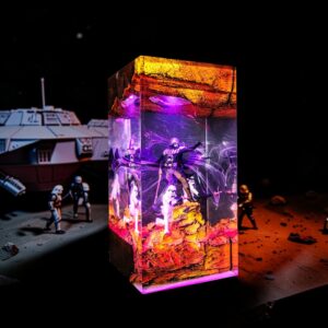 darth vader epoxy 3d lamp