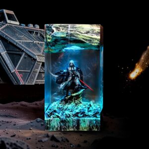 darth vader epoxy lamp