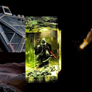 darth vader epoxy lamp