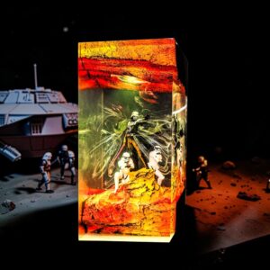 darth vader epoxy lamp