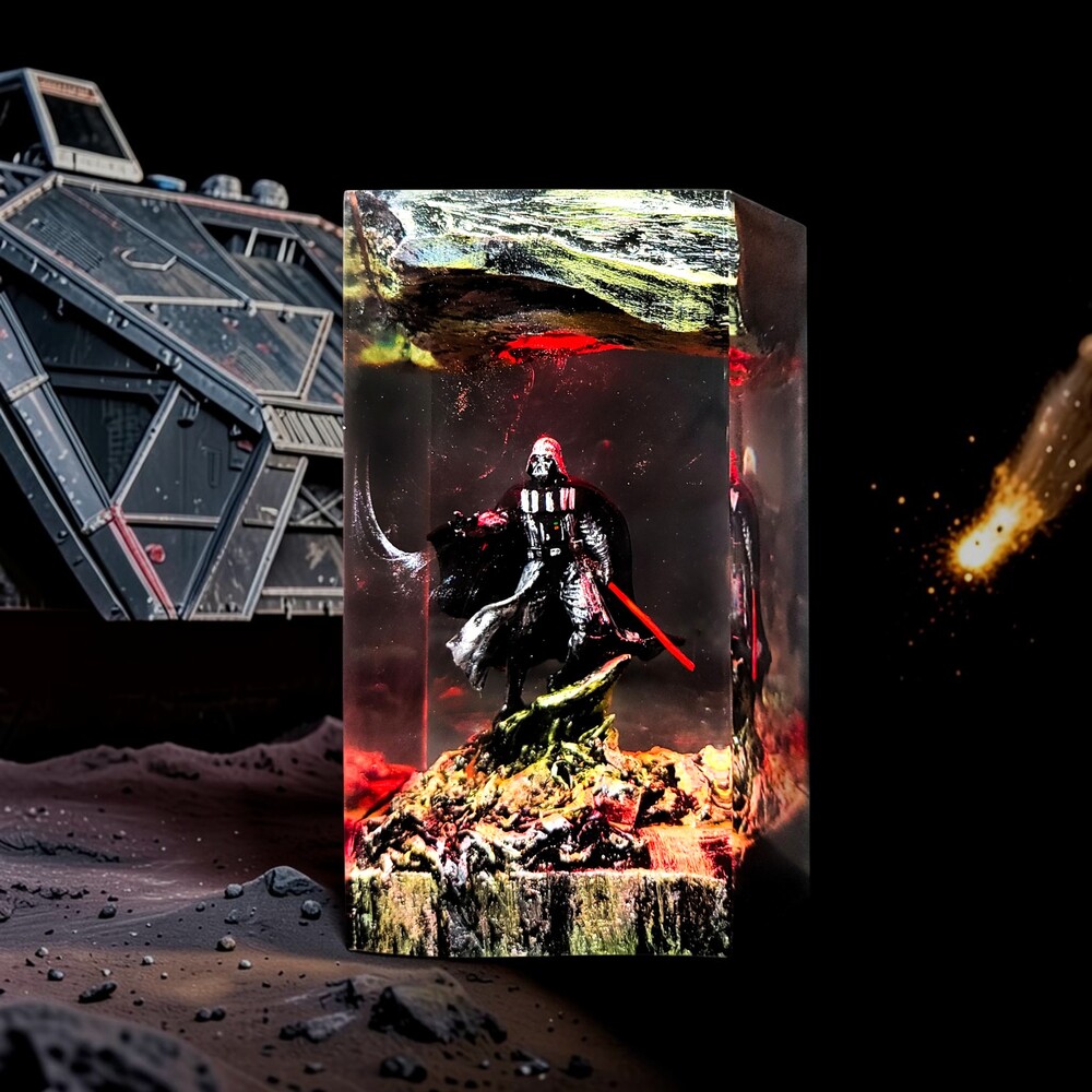 darth vader resin lamp