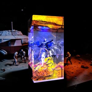 darth vader resin lamp