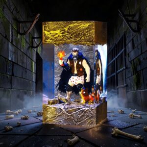 dungeon crawler carl resin lamp