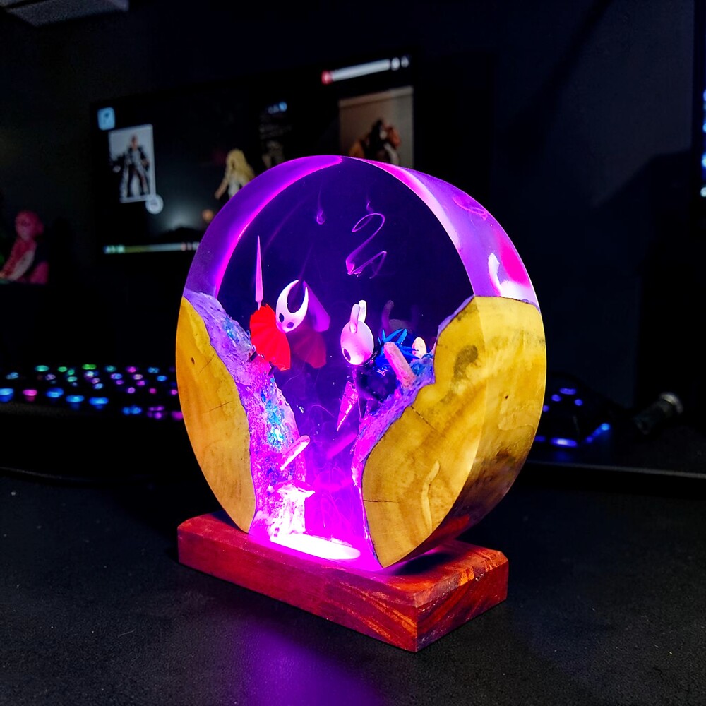circle hollow knight night light