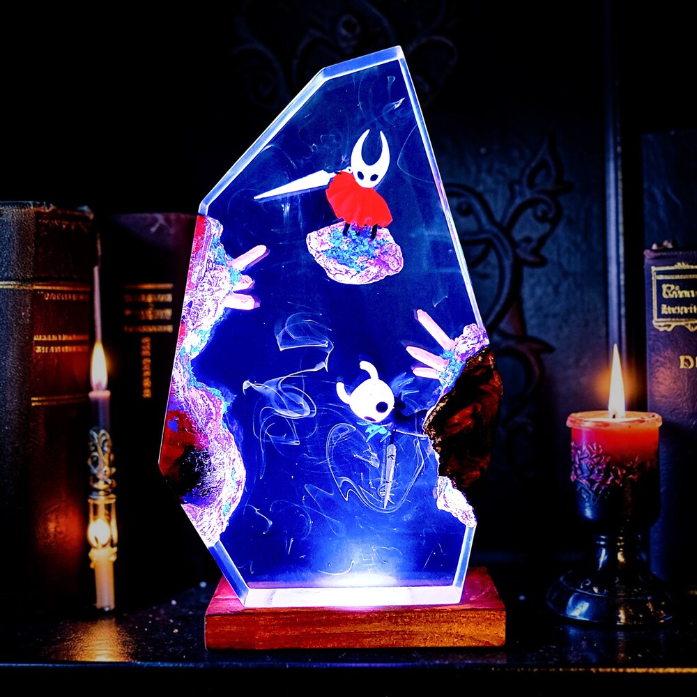 hollow knight resin lamp