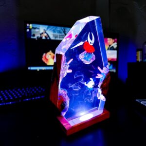 hollow knight resin table lamp