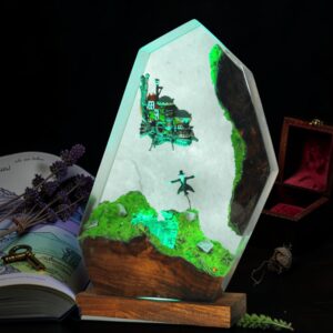 howl's moving castle table lamp