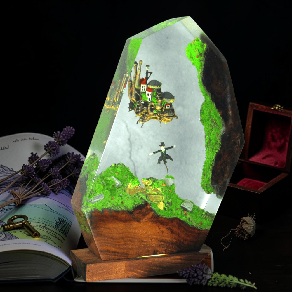 howl's moving castle night light