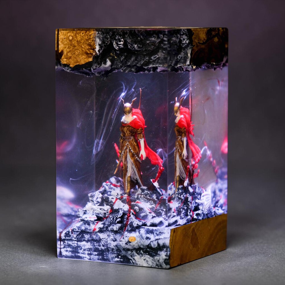 malenia elden ring epoxy night light