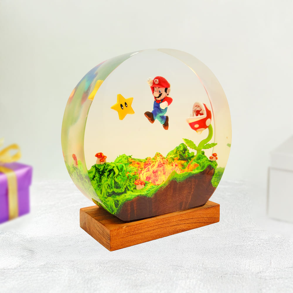 mario lamp yellow