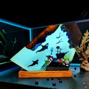 ocean whale lamp