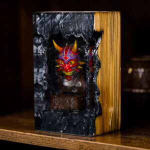 oni mask epoxy lamp