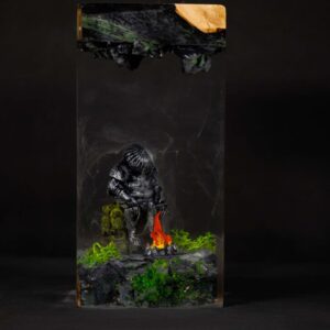 onion knight lamp black