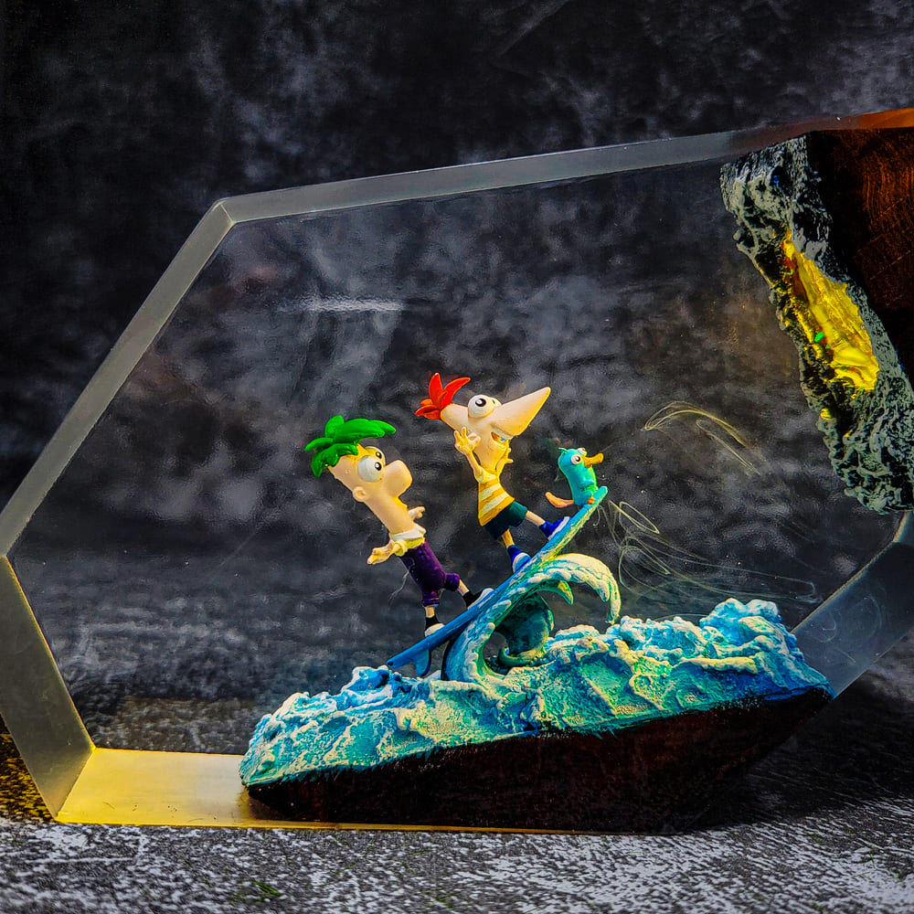 phineas and ferb lamp