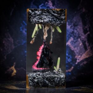 pink godzilla lamp