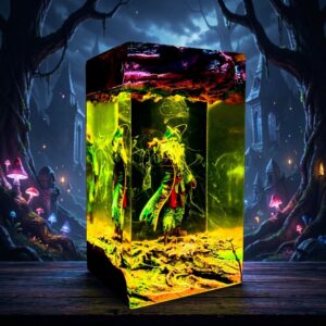 pirates of the carribean resin lamp