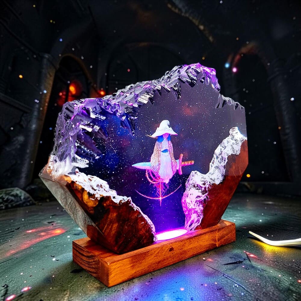 ranni the witch epoxy lamp