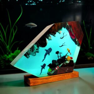 whale night light