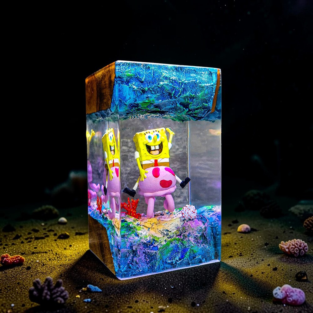 spongebob lamp decor