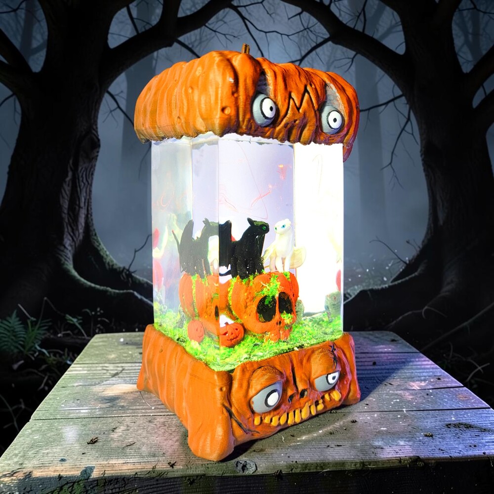 toothless dragon halloween table lamp