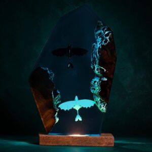 toothless resin lamp