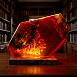 volcano lamp
