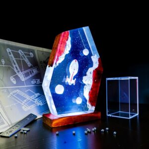 spaceship table lamp