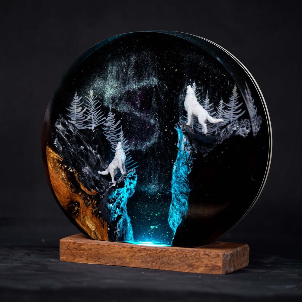 wolf lamp blue 3